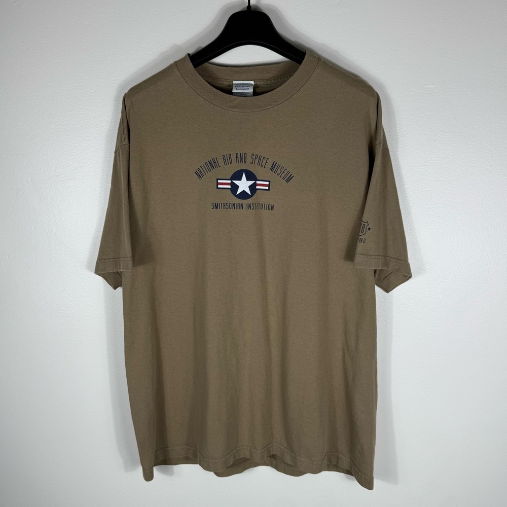 Smithsonian Institution National Air Space Museum T-Shirt Tan XL